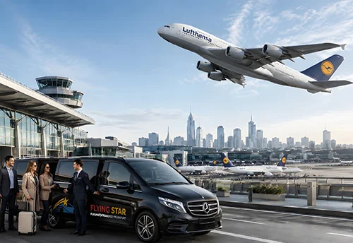 Komfortabler Transfer von zu Hause zum Flughafen Frankfurt – sicher, pünktlich und stressfrei