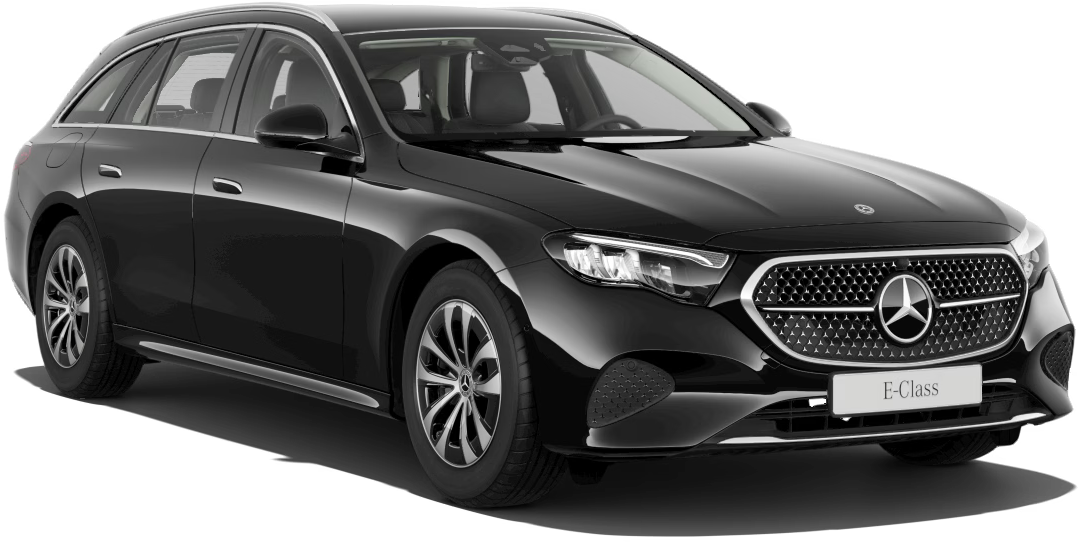 Kombi für Flughafentransfer, bietet Platz für 4 Personen und 4 Koffer bei FlyingStar.